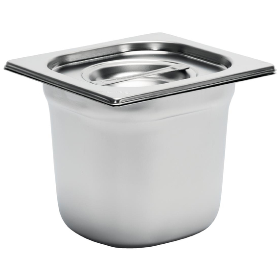 Gastro M Edelstahl GN-Behälter 15cm GN1/6