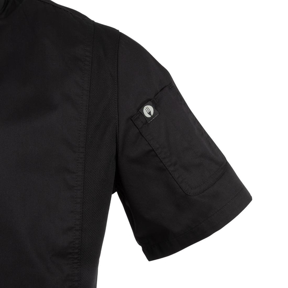 Chef Works Springfield Zipper Mens Chefs Jacket Schwarz M