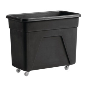 Trolley Medium aus schwarzem Polyethylen
