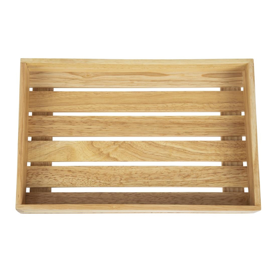 Olympia flache Holzkiste