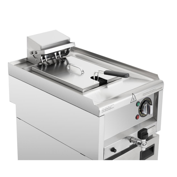 Buffalo 600 Serie Freistehende Einzelbecken Elektrische Fritteuse 8Ltr