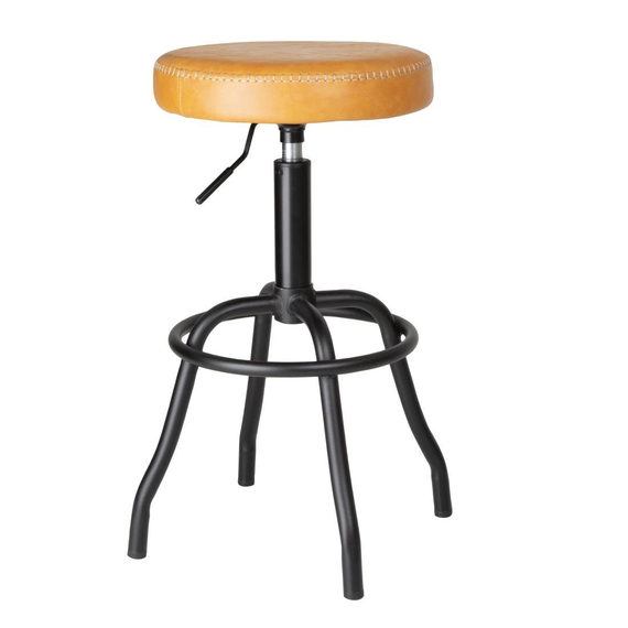Bolero Brooklyn PU Barhocker - Karamell