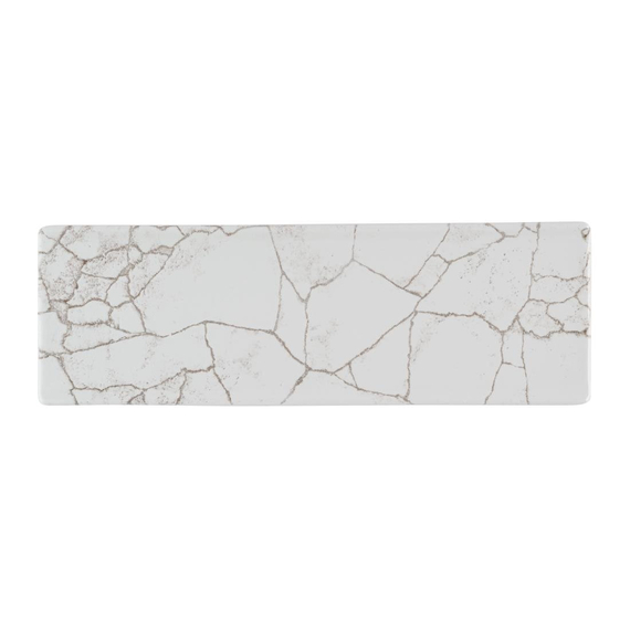 Churchill Studio Prints Kintsugi Achatgraue längliche Platten, 330 x 110 mm, (6 Stück)