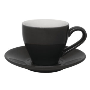 Olympia Cafe Untertassen grau 11,7cm (12 Stück)