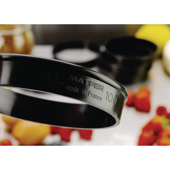 Matfer Bourgeat Exoglas Tortenring 100mm (6 Stück)