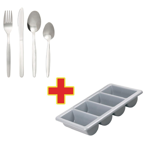 Sonderangebot Olympia Kelso Besteck mit Tablett Kombiangebot (240 Stück)