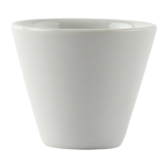 Olympia Whiteware konische Auflaufförmchen weiß 7cm (12 Stück)