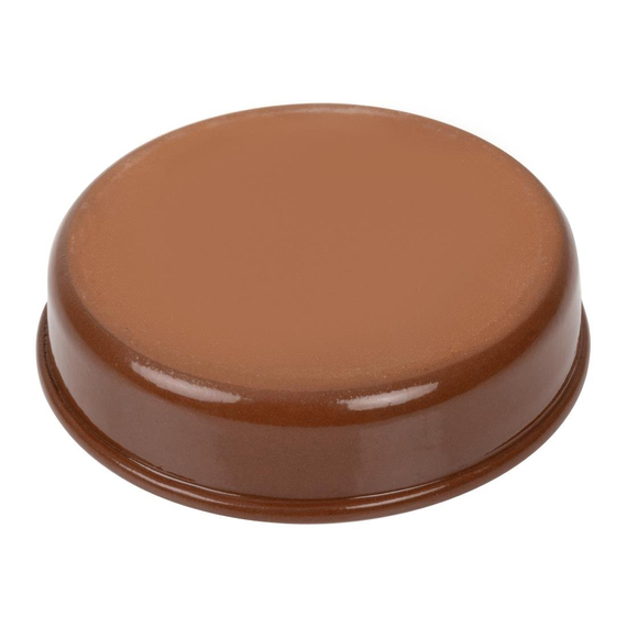 Tapas-Teller aus Terrakotta 10cm (24 Stück)