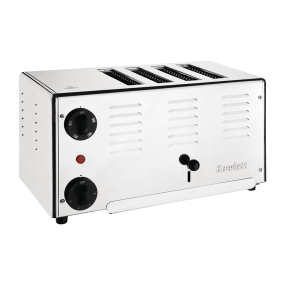 Rowlett Premier 4-Schlitz-Toaster mit extra DuraHeat Elementen