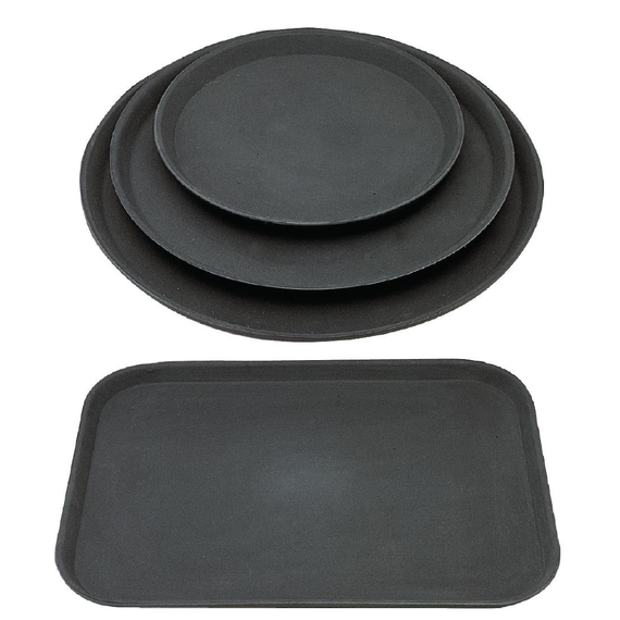 Sonderangebot Olympia kristallon Polypropylen rutschfeste Serviertabletts Combo (12 Stück)