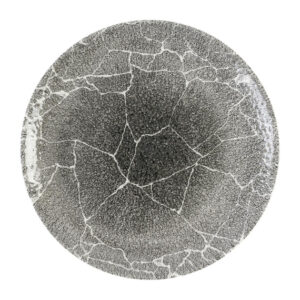Churchill Studio Prints Kintsugi Quartz Black Coupe-Teller, 288 mm, (12 Stück)