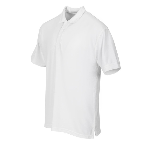 Unisex Poloshirt weiß S