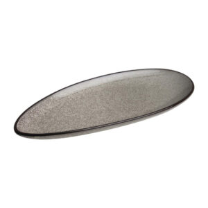Olympia Mineral blattförmige Teller 25,5 x 12cm (6 Stück)