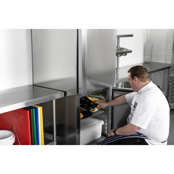 Polar U-Serie Premium Kühlschrank mit Gefrierfach 600Ltr