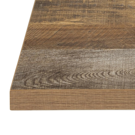 Bolero quadratische Tischplatte Urban Dark 70cm