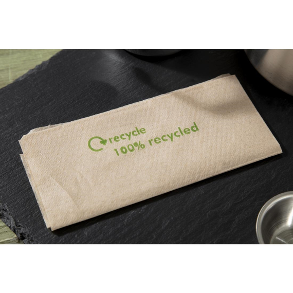 Recycelte Bio-Servietten 1-lagig (6000 Stück)