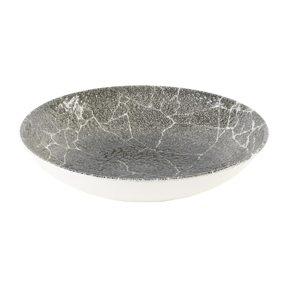 Churchill Studio Prints Kintsugi Quartz Black Coupe-Schüssel, 248 mm (12 Stück)