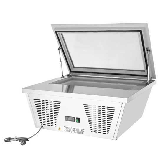 Polar G-Serie Tisch-Eiscreme-Gefrierschrank 4x Napoli-Pfannen