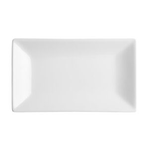 Olympia Whiteware rechteckige Servierteller 25 x 15cm (4 Stück)