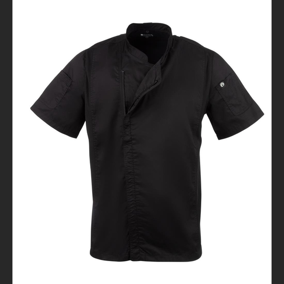 Chef Works Springfield Zipper Mens Chefs Jacket Schwarz S