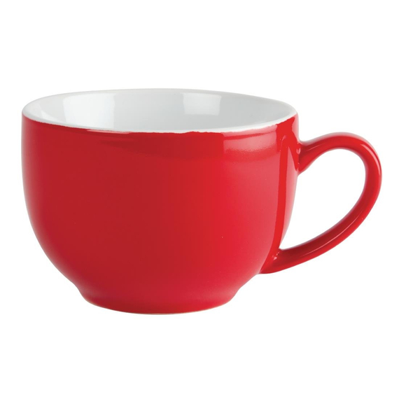 Olympia Cafe Cappuccinotassen rot 34cl (12 Stück)