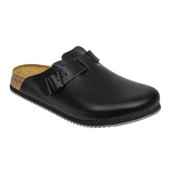 Birkenstock Boston Super Grip Clogs schwarz Größe 39