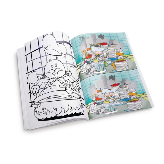 Dining Kids Malbücher Koch (50 Stück)