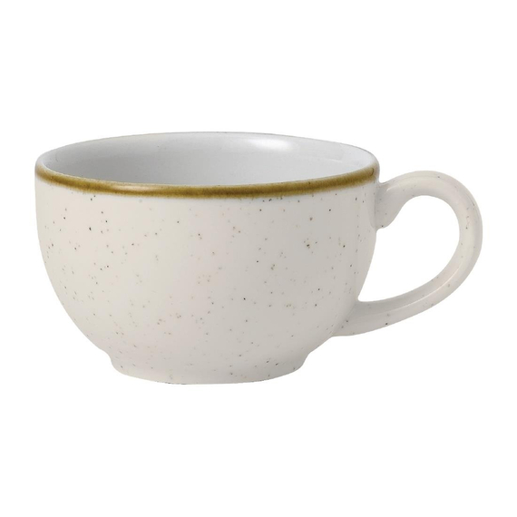 Churchill Stonecast Barley White Cappuccinotasse, 170 ml, (12 Stück)