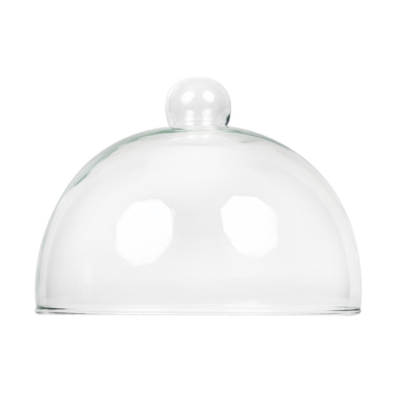Speiseglocke aus Glas 21cm
