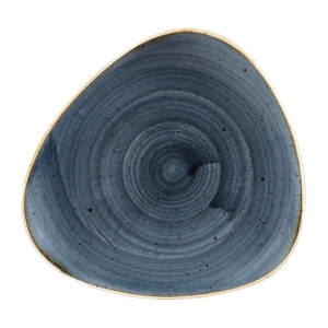 Churchill Stonecast Dreieckige Teller, Blaubeere, 192 mm (12 Stück)