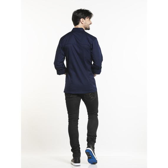 Chaud Devant Salerno Herren Kochjacke blau Größe L