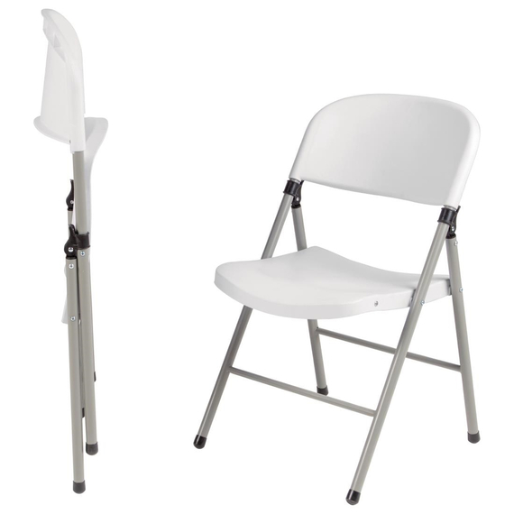 Bolero Klappstühle weiß (2 Stück)