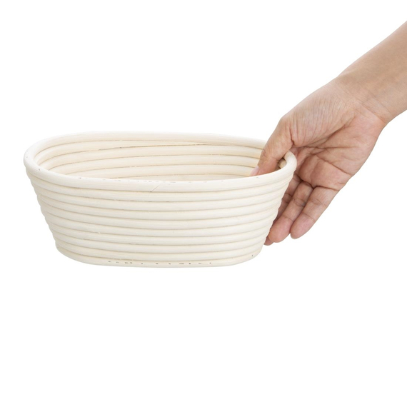 Vogue Rattan Gärkorb Oval 210x150x80mm