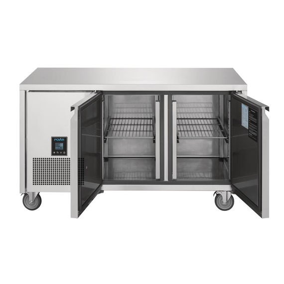 Polar U-Serie Premium zweitürige Gefriertheke 267L