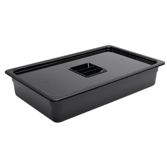 Vogue GN-Behälter GN1/1 schwarz 100mm