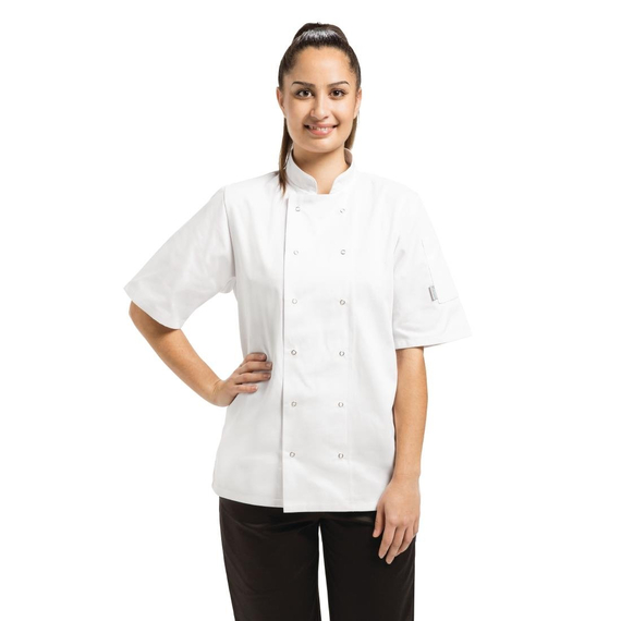 Whites Vegas Kochjacke kurze Ärmel weiß XXL