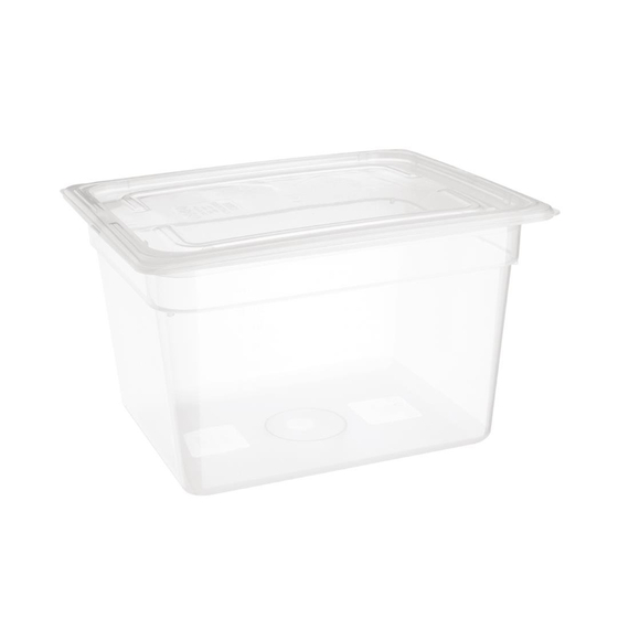 Nisbets Essentials GN 1/2 Polypropylenbehälter ohne Deckel 20cm