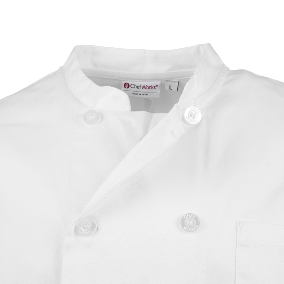 Chef Works Unisex Le Mans Chefs Jacke Weiß S