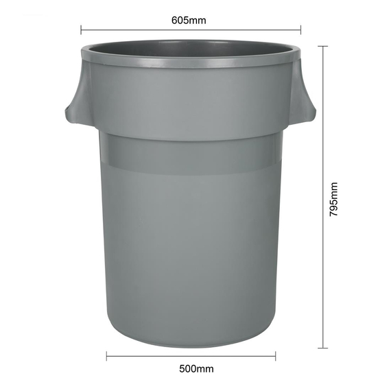Jantex Hochleistungs-Rundbehälter 160Ltr