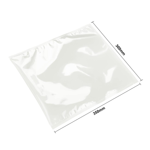Vogue Kompostierbare Kammer-Vakuumbeutel 300x350mm (100 Stück)