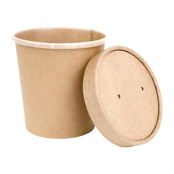 Fiesta recycelbare Suppenbehälter 455 ml/16 oz 98 mm (500 Stück)