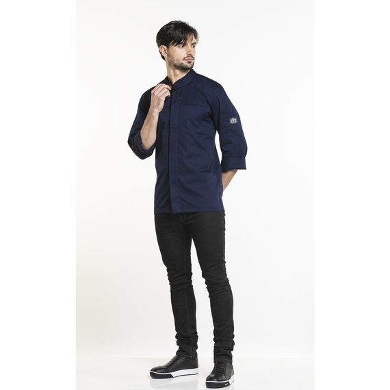 Chaud Devant Salerno Herren Kochjacke blau Größe L