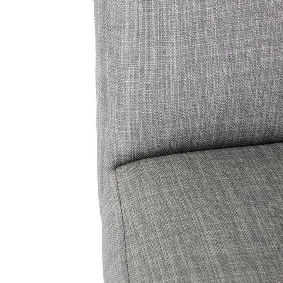 Bolero Chiswick Esszimmerstühle Holzkohle Grau (2er Pack) (2 Stück)