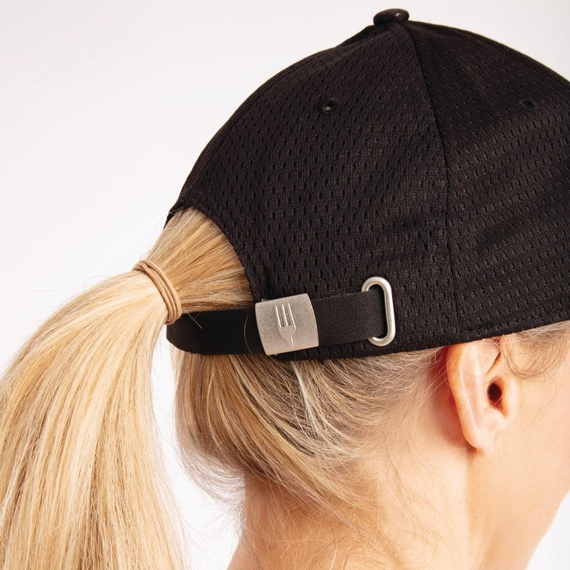 Chef Works Cool Vent Baseballmütze Schwarz mit Rot