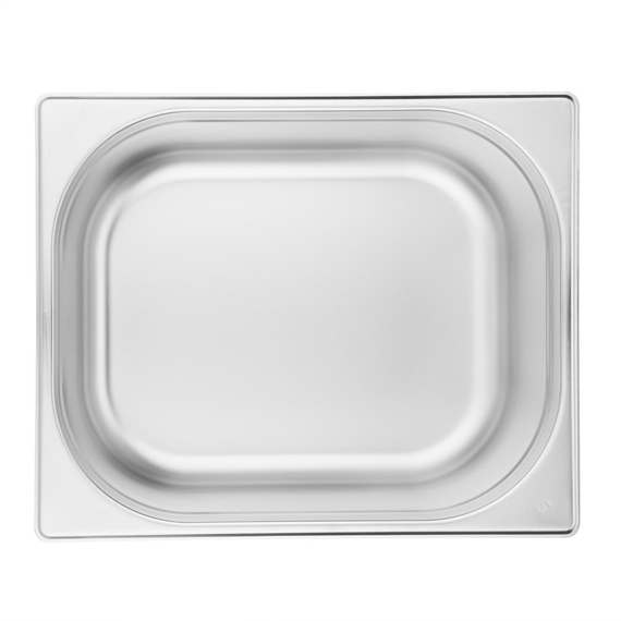Vogue GN-Behälter Edelstahl 15cm GN1/2