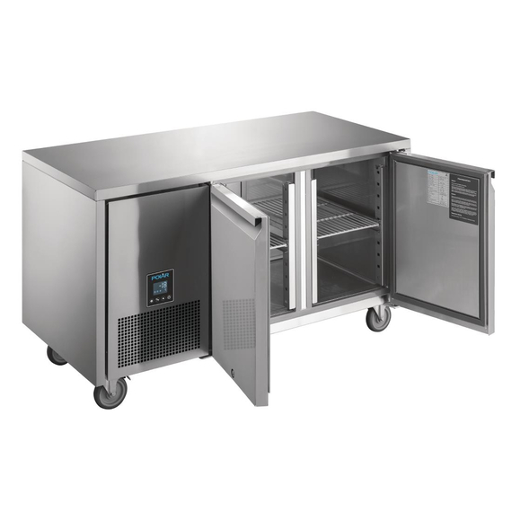 Polar U-Serie Premium zweitürige Gefriertheke 267L