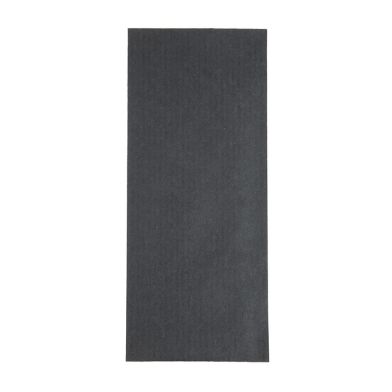 Europochette Schwarze Bestecktasche mit weißer Serviette (Box 500) (500 Stück)