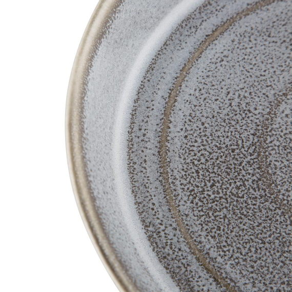 Olympia Cavolo Charcoal Dusk Flache runde Schale - 220mm (4 Stück)