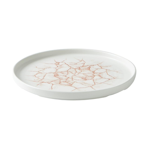 Churchill Studio Prints Kintsugi-Wandteller, Koralle, 260 mm, (6 Stück)