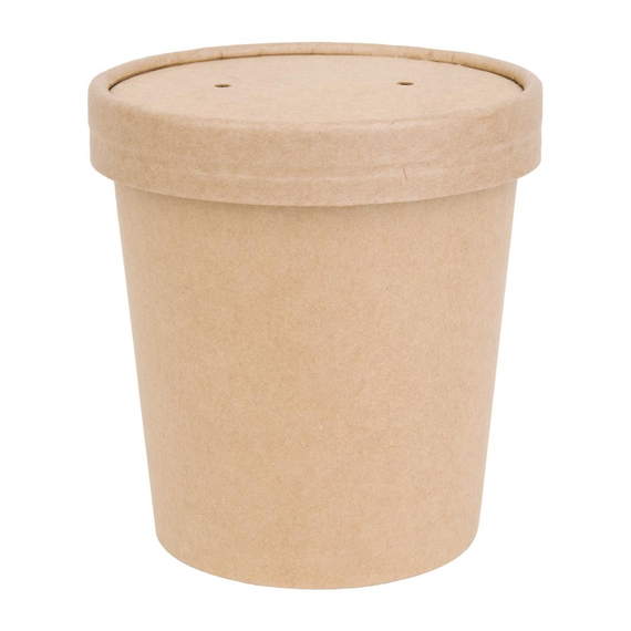Fiesta recycelbare Suppenbehälter 455 ml/16 oz 98 mm (500 Stück)